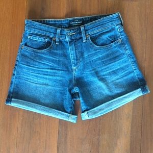High Rise Lucky Brand The Rolled Up Short Denim Size 6/28